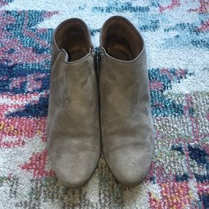 Clark’s Suede Booties